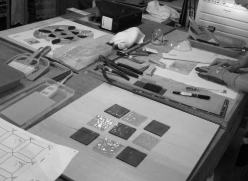 ガラス工芸 ステンドグラス プロ養成講習