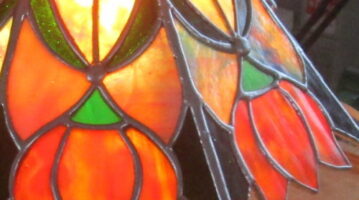 ●チュウリップの8面体ランプ3