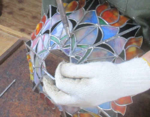 ステンドグラス 趣味 習い事 チュウリップ 千葉 勝浦