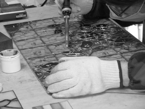 ステンドグラス教室を開くには プロ講習 千葉 勝浦