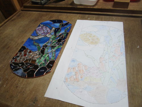 生涯学習 習い事 ガラス工芸 ステンドグラス 千葉県勝浦