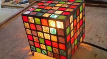 ●モザイク調ランプ