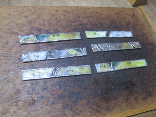 ステンドグラス 作品作り ランプ 千葉県勝浦