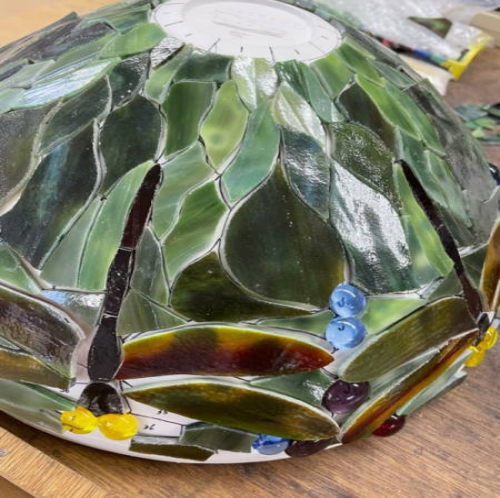 千葉県勝浦 ステンドグラス デザイン 作品作り方